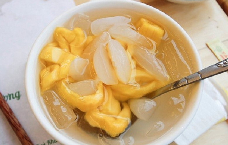 Cách nấu chè mít đác: thành phẩm