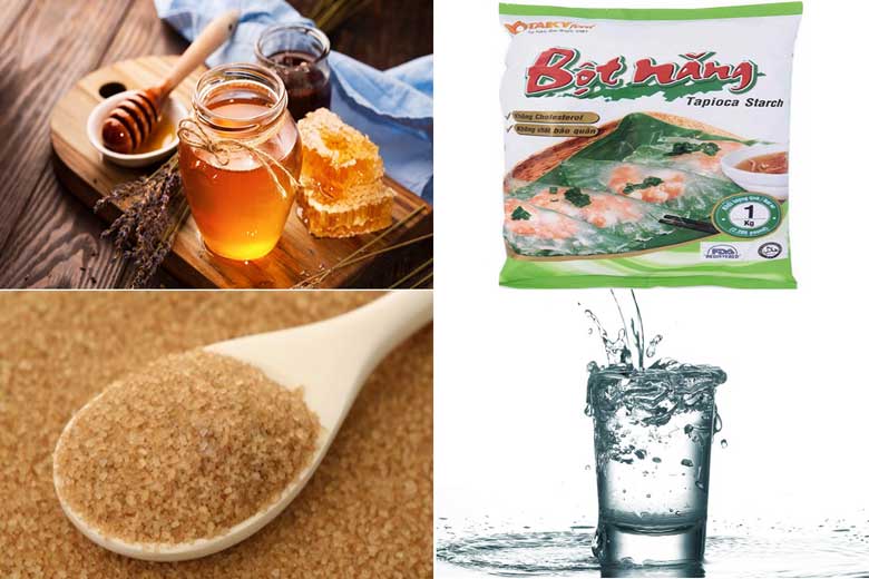 Cách làm trà sữa đào cozy cần chuẩn bị làm trân châu trắng