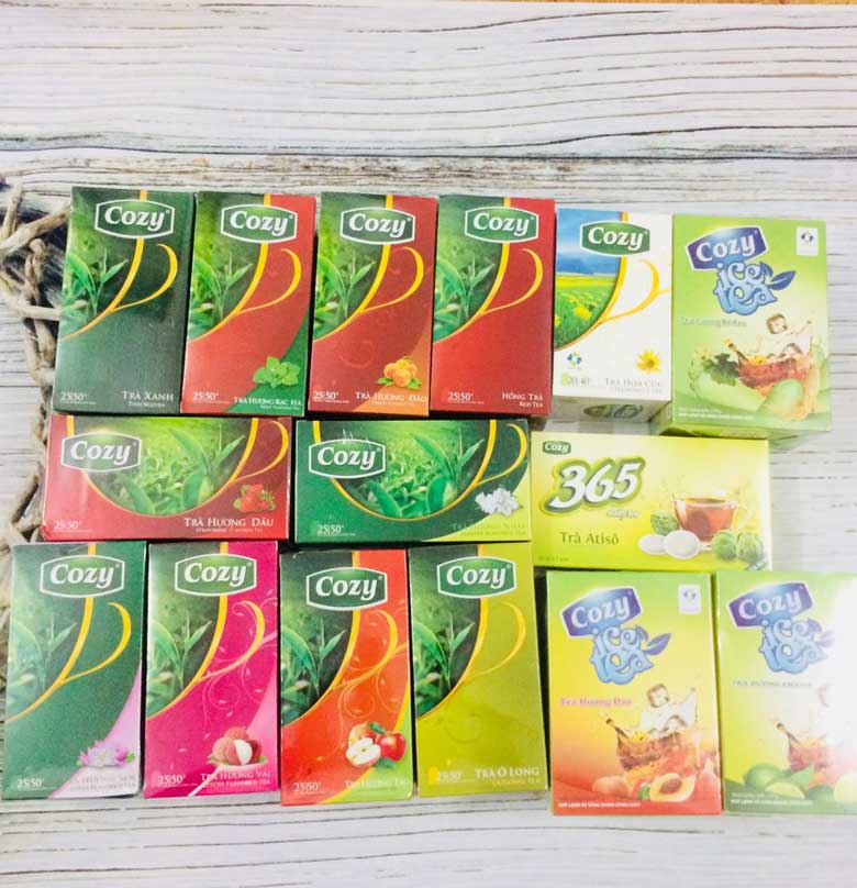 Cách làm trà sữa bằng trà cozy chọn hương vị trà cozy