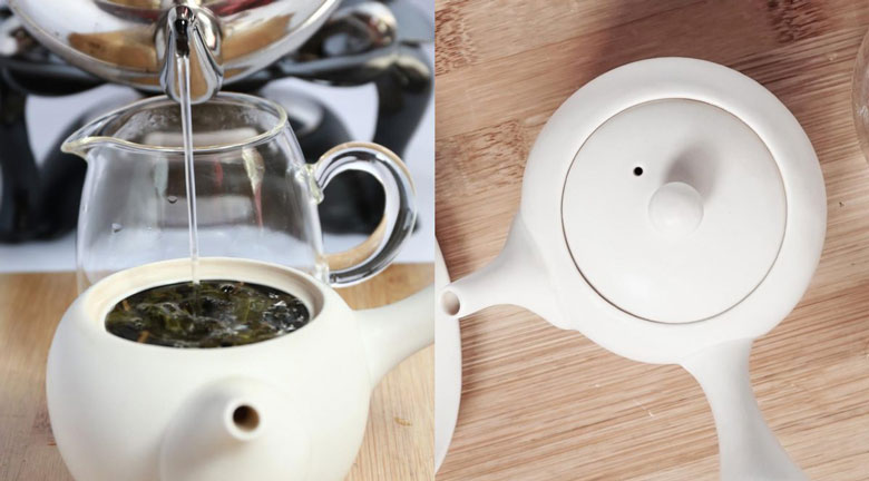 Cách pha trà ô long bắt đầu vào quá trình hãm