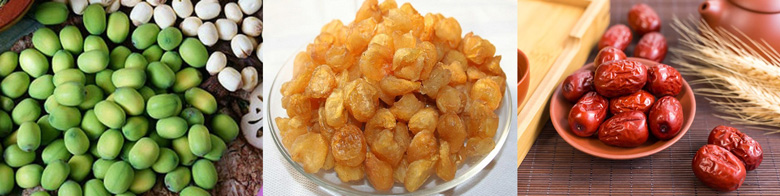 Cách nấu chè táo đỏ hạt sen nhãn nhục: Nguyên liệu