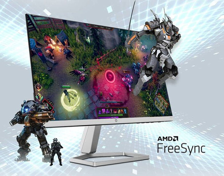 Chơi game mượt mà - Màn hình máy tính HP M22F-2E2Y3AA 21.5 inch FHD IPS