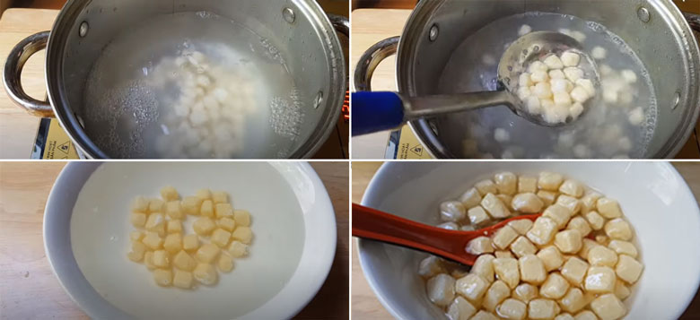 Trà sữa trân châu phô mai tiếp nấu chín trân châu phô mai