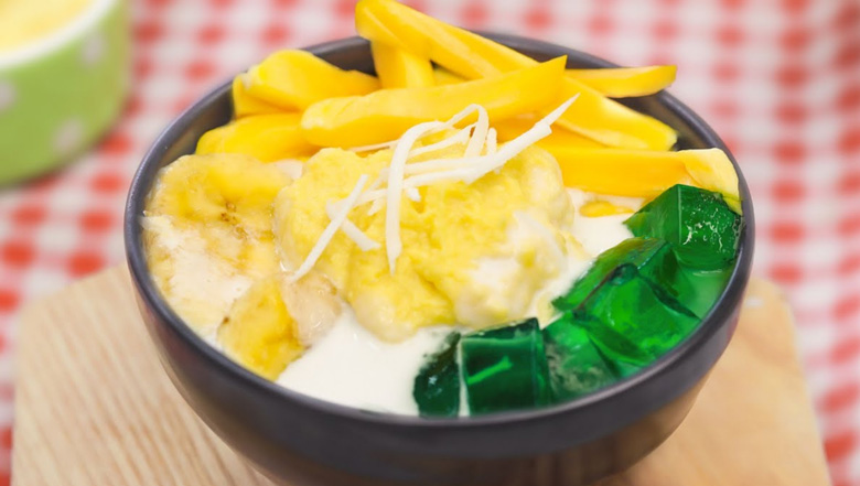 Cách làm chè sầu riêng: thành phẩm