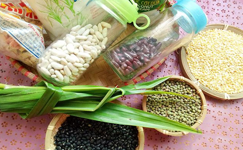 Cách nấu chè thập cẩm miền Trung: Nguyên liệu