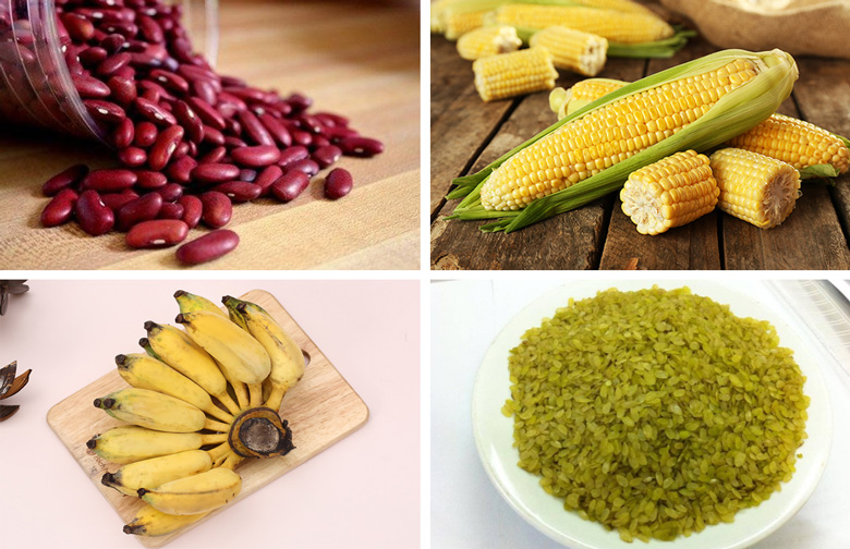 Cách nấu chè thập cẩm miền Nam: Nguyên liệu