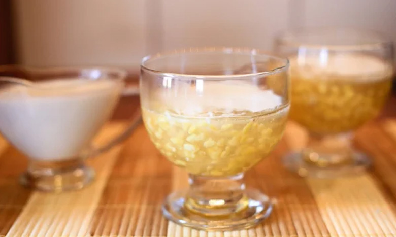 Cách nấu chè đỗ xanh: thành phẩm