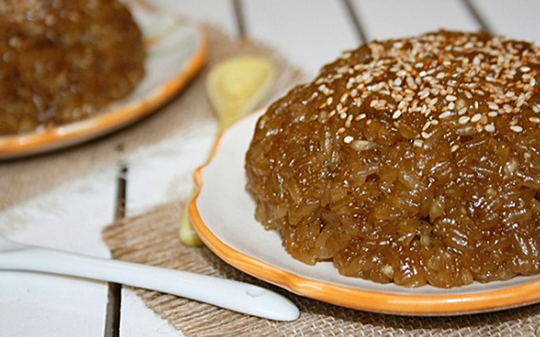 Cách nấu chè con ong: thành phẩm