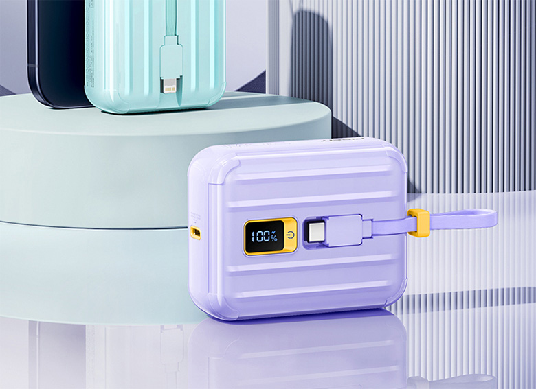 An toàn tuyệt đối -  Sạc dự phòng PISEN QUICK - PowerLink Tiny 30W 10000mAh -Xanh bạc hà 