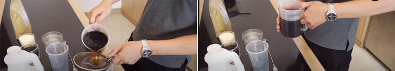 Cách làm trà sữa nướng tại nhà thực hiện ủ trà ô long than