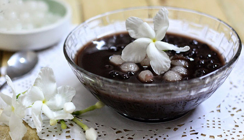Cách nấu chè đậu đen bằng nồi cơm điện: thành phẩm