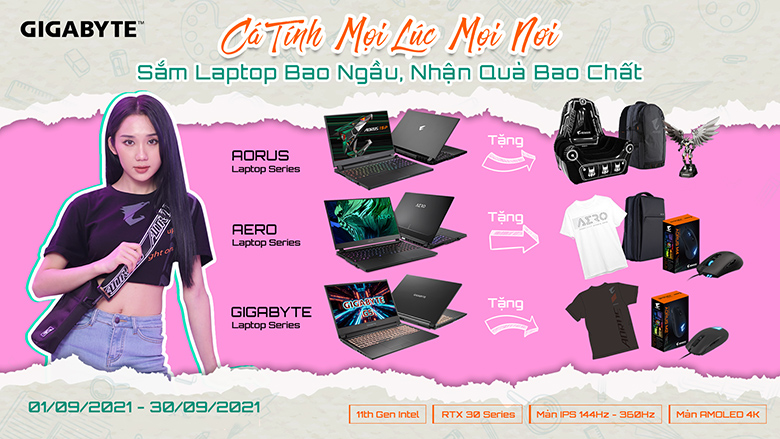 Sắm laptop bao ngầu – Nhận quà bao chất