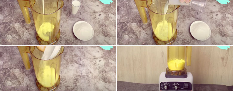 Cách làm trà sữa trứng nướng làm kem trứng