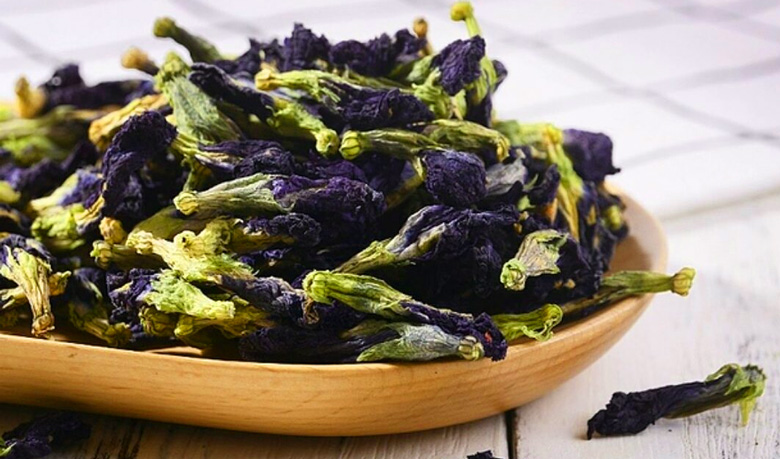 Cách làm trà hoa đậu biếc macchiato: Nguyên liệu