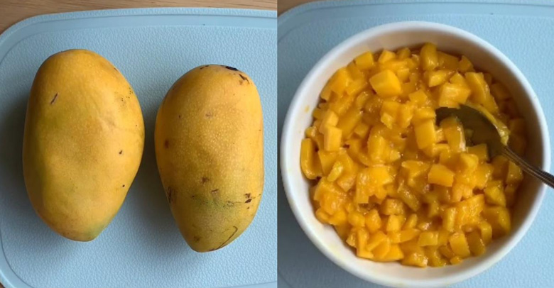 Cách làm trà xoài macchiato: Nguyên liệu