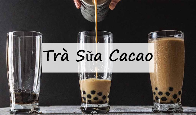 Trà sữa cacao thơm ngon