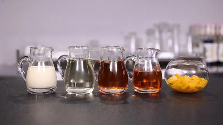 Cách làm trà đào macchiato: Nguyên liệu