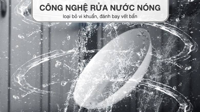 Máy rửa bát độc lập Hitachi HDF-F146VX - Công nghệ rửa và sấy tiên tiến