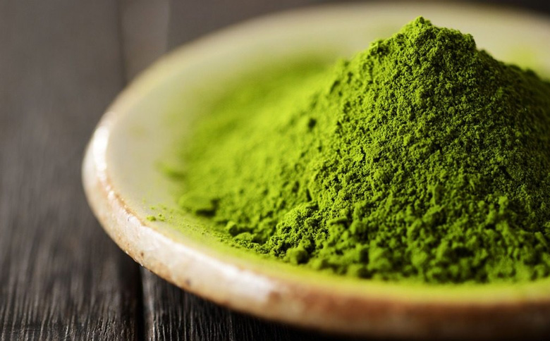 Cách làm trà xanh đá xay: Nguyên liệu