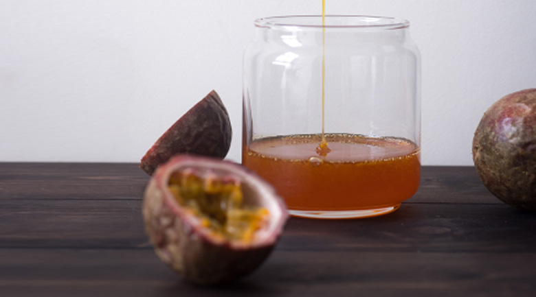 Cách làm trà chanh dây hạt chia: Hoàn thành siro