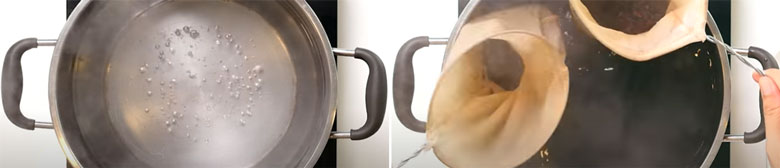 Cách pha trà sữa với whipping cream đi nấu hồng trà