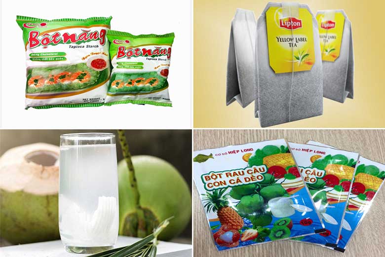 Cách làm trà sữa trân châu dừa dùng nguyên liệu sau