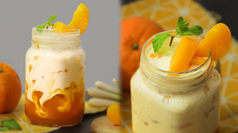 Cách làm trà thạch đào: thành phẩm