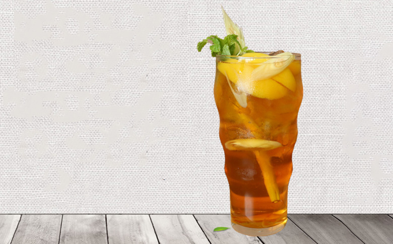 Cách làm trà thanh đào: thành phẩm