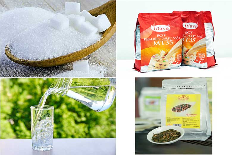 Nguyên liệu làm trà sữa gạo rang hàn quốc truyền thống