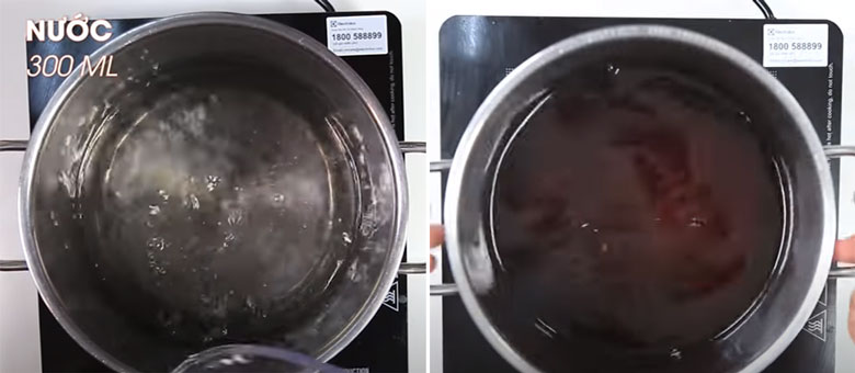 Cách làm trà sữa thạch rau câu chuẩn bị nấu thạch