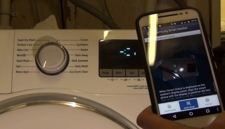 Lưu ý khi thực hiện cách test lỗi máy giặt Samsung cửa ngang