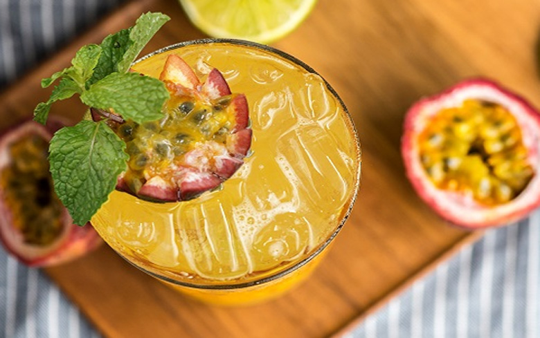 Cách làm trà chanh dây: thành phẩm