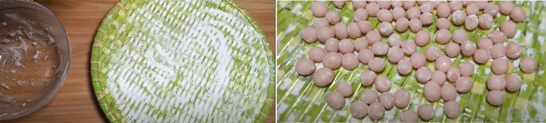 Cách làm trà sữa trân châu vị dâu nặn viên trâu châu vị dâu