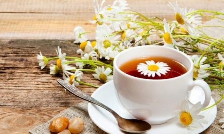 Cách pha trà đường bằng trà hoa cúc: thành phẩm