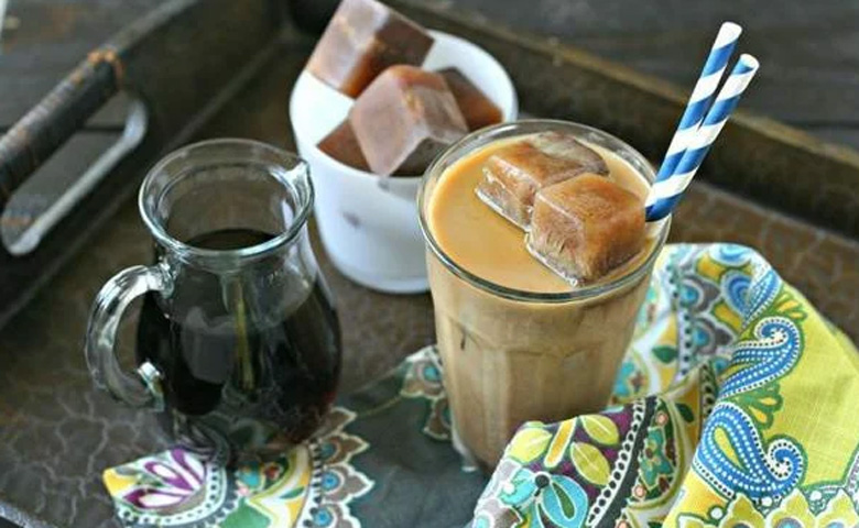 Cách pha trà đường cà phê: thành phẩm