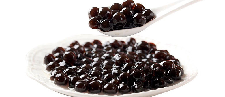 Cách làm viên trân châu đen thành phẩm cuối cùng