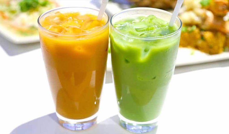 Cách làm các loại trà sữa: trà sữa thái xanh, thái đỏ