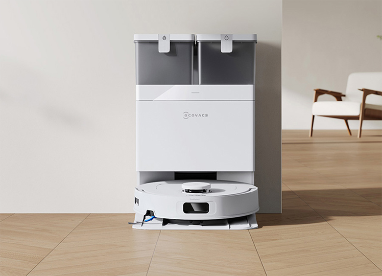 Robot hút bụi lau nhà Ecovacs Deebot T30C Trắng