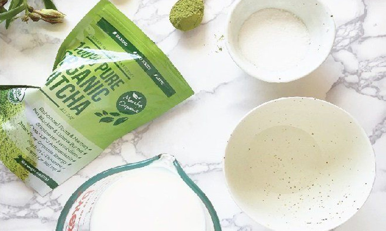 Cách làm thạch rau câu matcha: Nguyên liệu