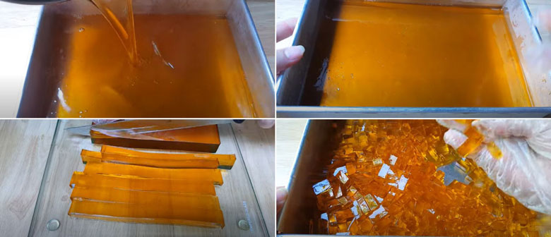 Cách nấu trà sữa thái đỏ làm đông thạch rau câu