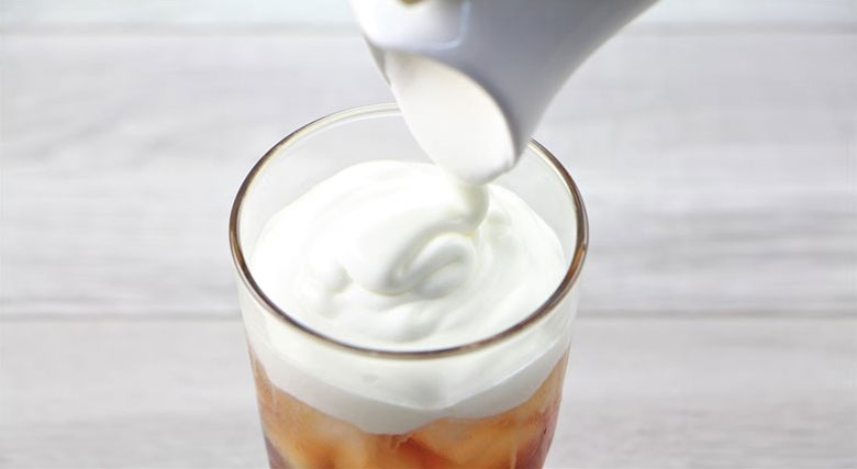 Cách nấu hồng trà kem cheese: thành phẩm