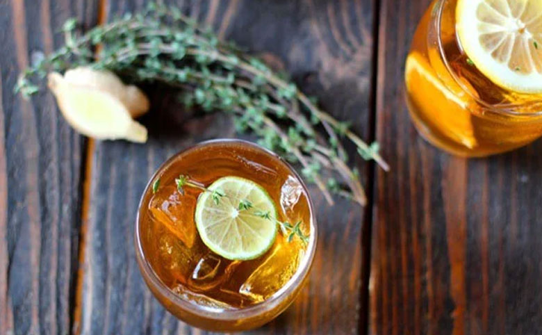 Cách làm trà chanh gừng: thành phẩm