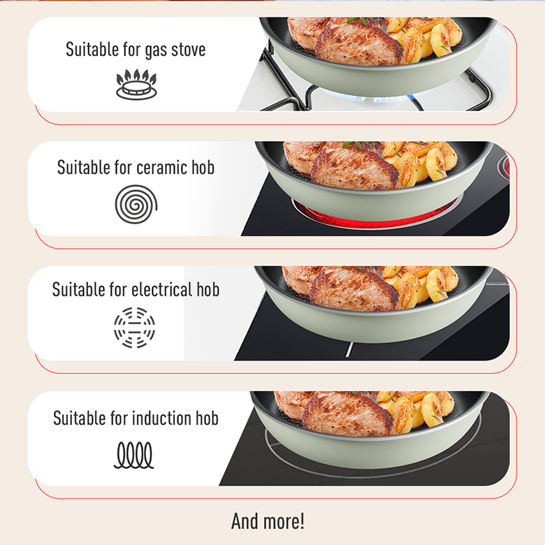 Tefal So Matcha G1796695 dùng mọi loại bếp