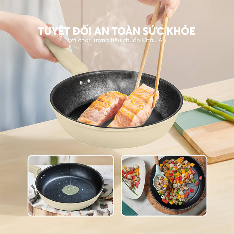 Dịch vụ hậu mãi - Chảo chống dính siêu bền Elmich Hera II EL-5941BE28