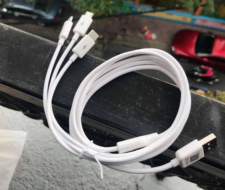 Cáp PISEN - Mr White 3-in-1 - độ bền vượt trội