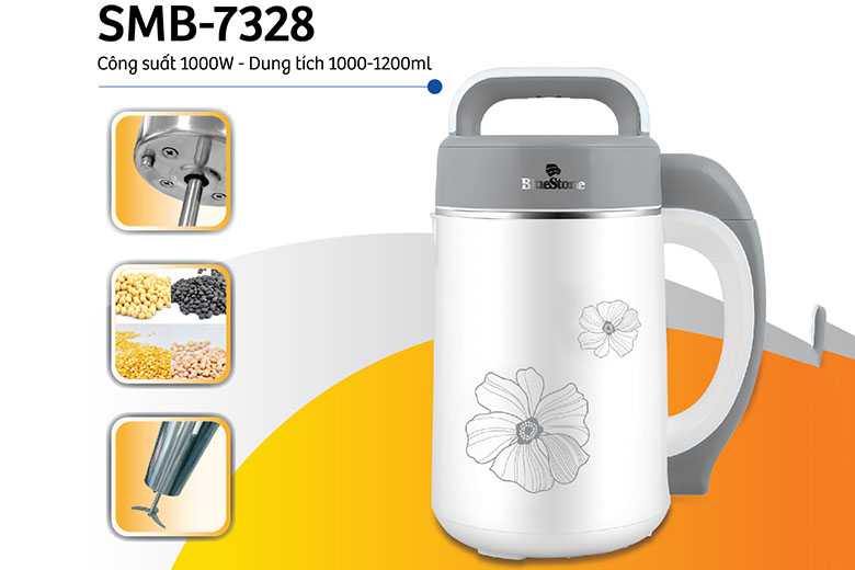 Dung tích-Máy làm sữa đậu nành Bluestone SMB-7328