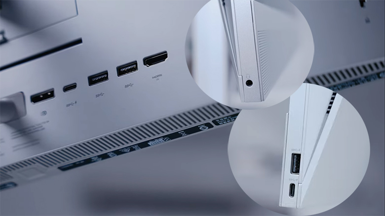 Máy tính All In One HP EliteOne 800G6 2H4S5PA đa dạng cổng kết nối