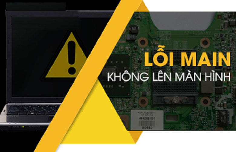 Bật laptop không lên màn hình do lỗi mainboard