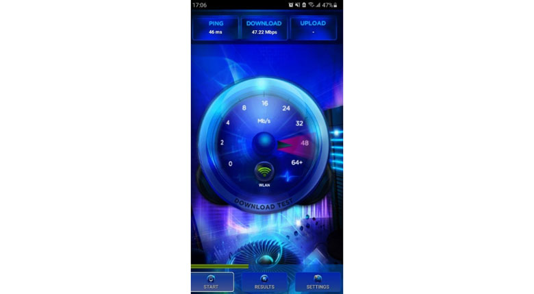 Cách kiểm tra tốc độ mạng trên điện thoại với ứng dụng Internet Speed Test