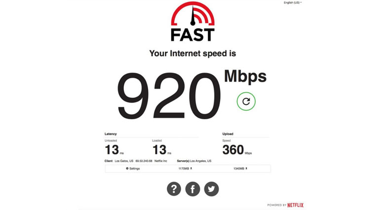 Cách kiểm tra tốc độ mạng trên điện thoại với Ứng dụng FAST Speed Test